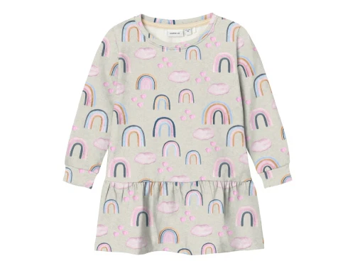 Name It peyote melange rainbow sweatkjole